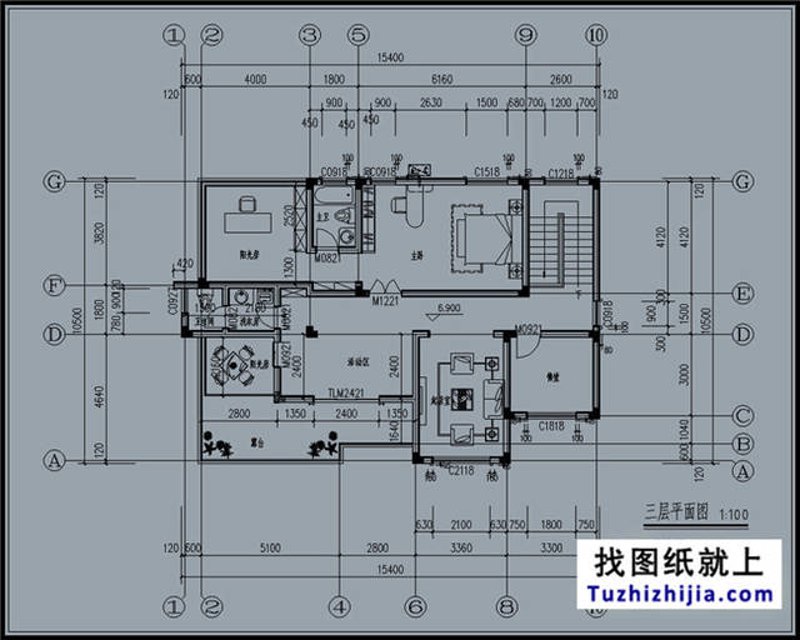 自建别墅图纸